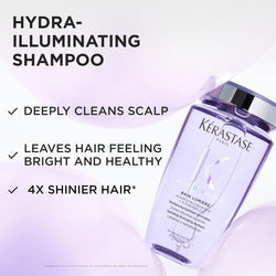 Kérastase Blond Absolu Lumiere Shampoo – Professional Hair Care for Shine, Repair & Smoothness 250ml