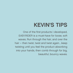 KEVIN.MURPHY EASY.RIDER Hair Styling Cream - For All Hair Types - Anti-Frizz & Curl Defining with Antioxidants, Green Tea & Geranium Oil - 100g