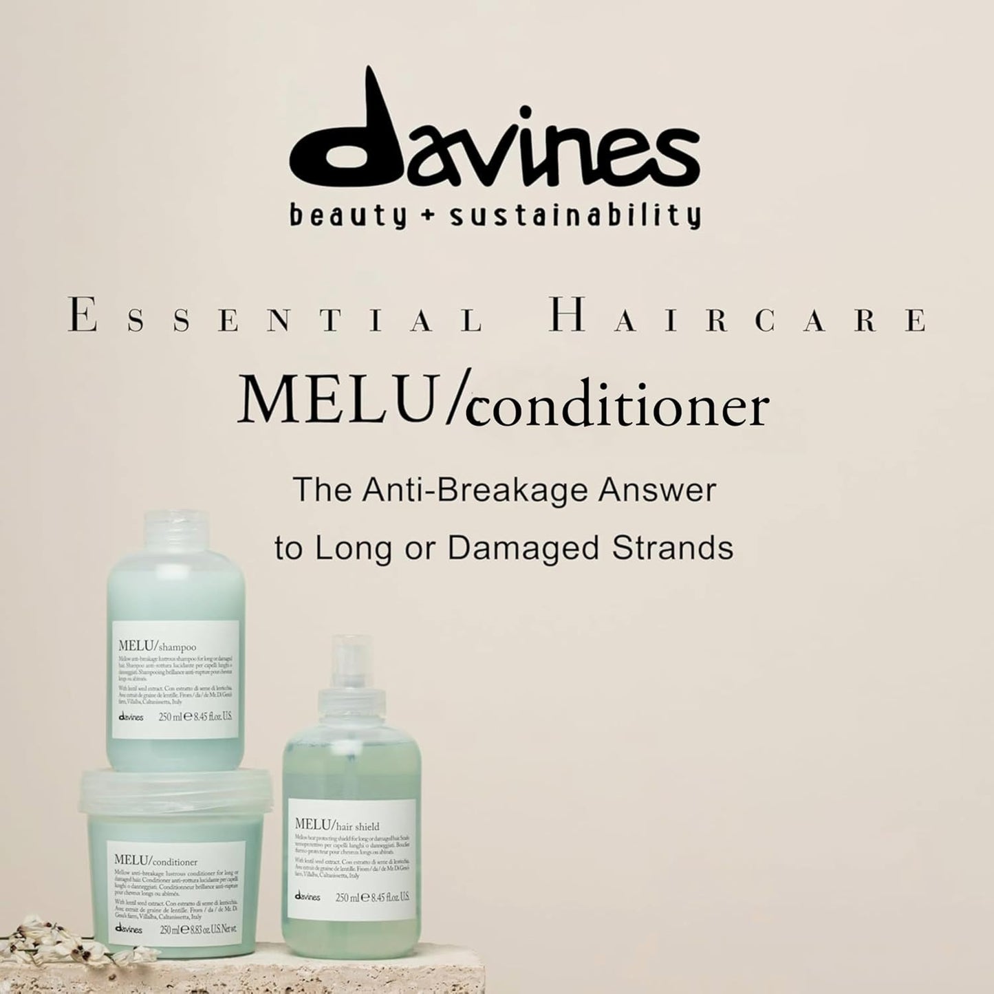 Davines MELU Spülung Mellow Anti-Bruch glänzend