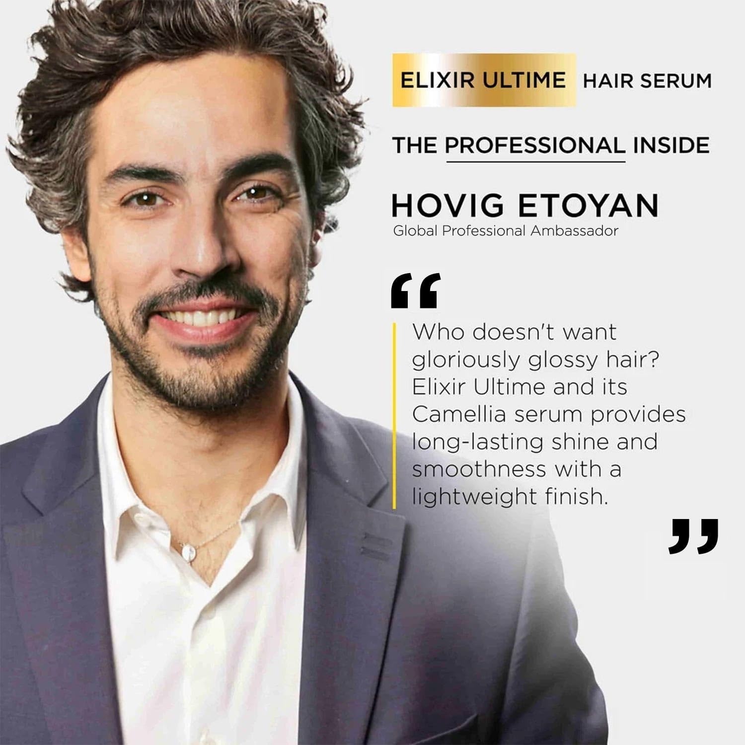 Kérastase Elixir Ultime Hair Oil, For Dull, All Hair Types, Strengthens, Nourishes and Protects From Heat, With Argan and Camellia Oil, L'Huile Originale, 75ml