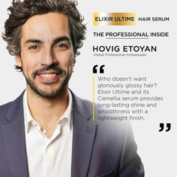 Kérastase Elixir Ultime Hair Oil, For Dull, All Hair Types, Strengthens, Nourishes and Protects From Heat, With Argan and Camellia Oil, L'Huile Originale, 75ml