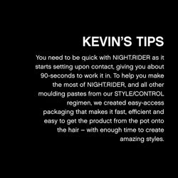 Kevin Murphy KMU417 NIGHT.RIDER