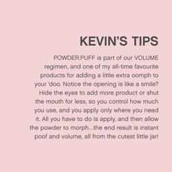 KEVIN.MURPHY Powder Puff Volumising Hair Powder - For Fine or Flat Hair, All Hair Types - Dry Volume & Root Lifting Styling Powder with Weightless Texture - 14 g