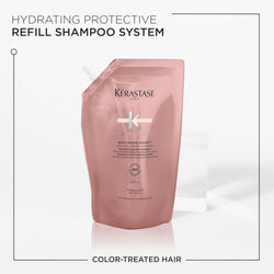 Kérastase Chroma Absolu Respect Refill Shampoo – Professional Hair Care for Shine, Repair & Smoothness 500ml