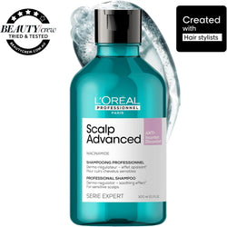 L’Oréal Professionnel Scalp Advanced Anti-Discomfort Intense Soother Treatment | Salon Grade Treatment For Sensitive Scalps | Enriched with Niacinamide | Soothes & Hydrates the Scalp |with Niacinamide | 300 ml