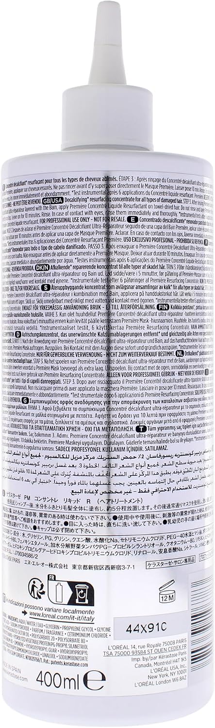 Premiere Decalcifying Resurfacing Concentrate by Kerastase for Unisex - 13.52 oz Treatment