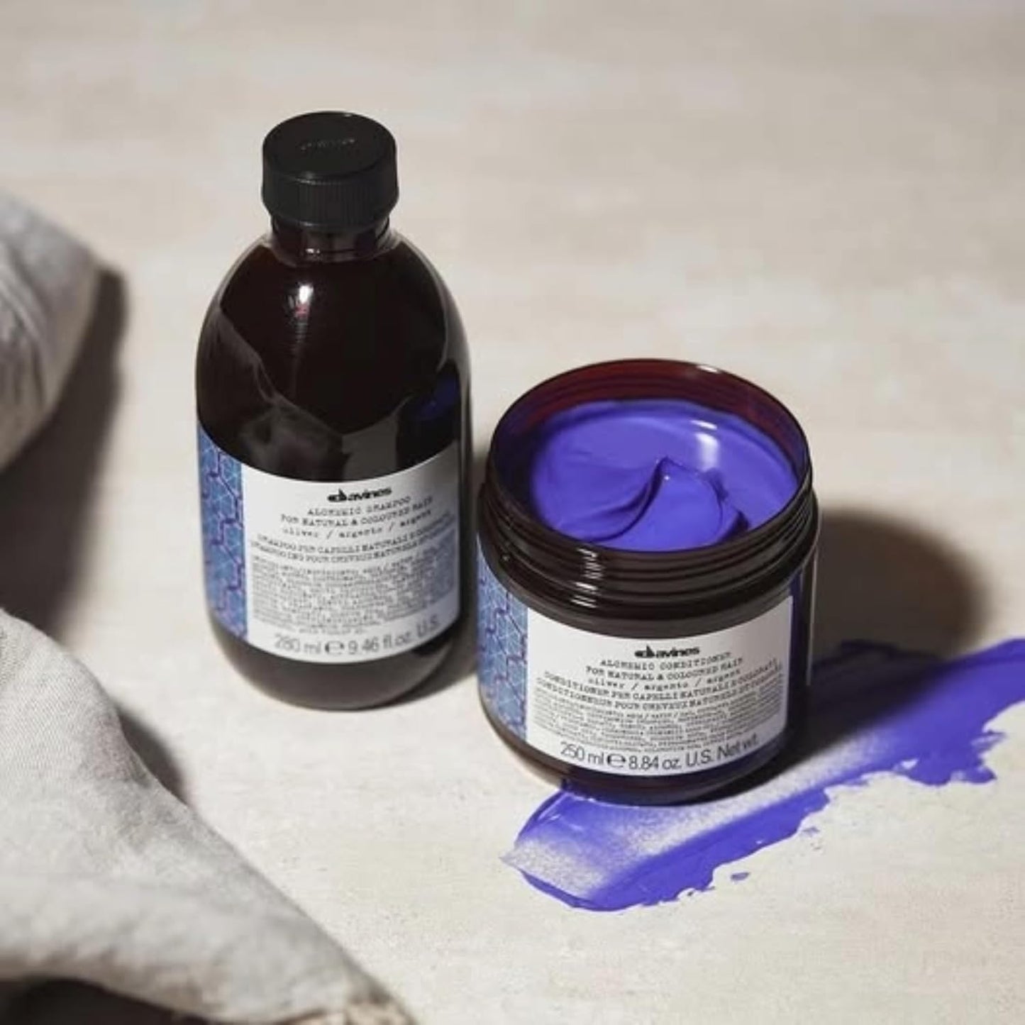 Davines Alchemic Conditioner Silver (For Natural & Coloured Hair) 250ml/8.45oz
