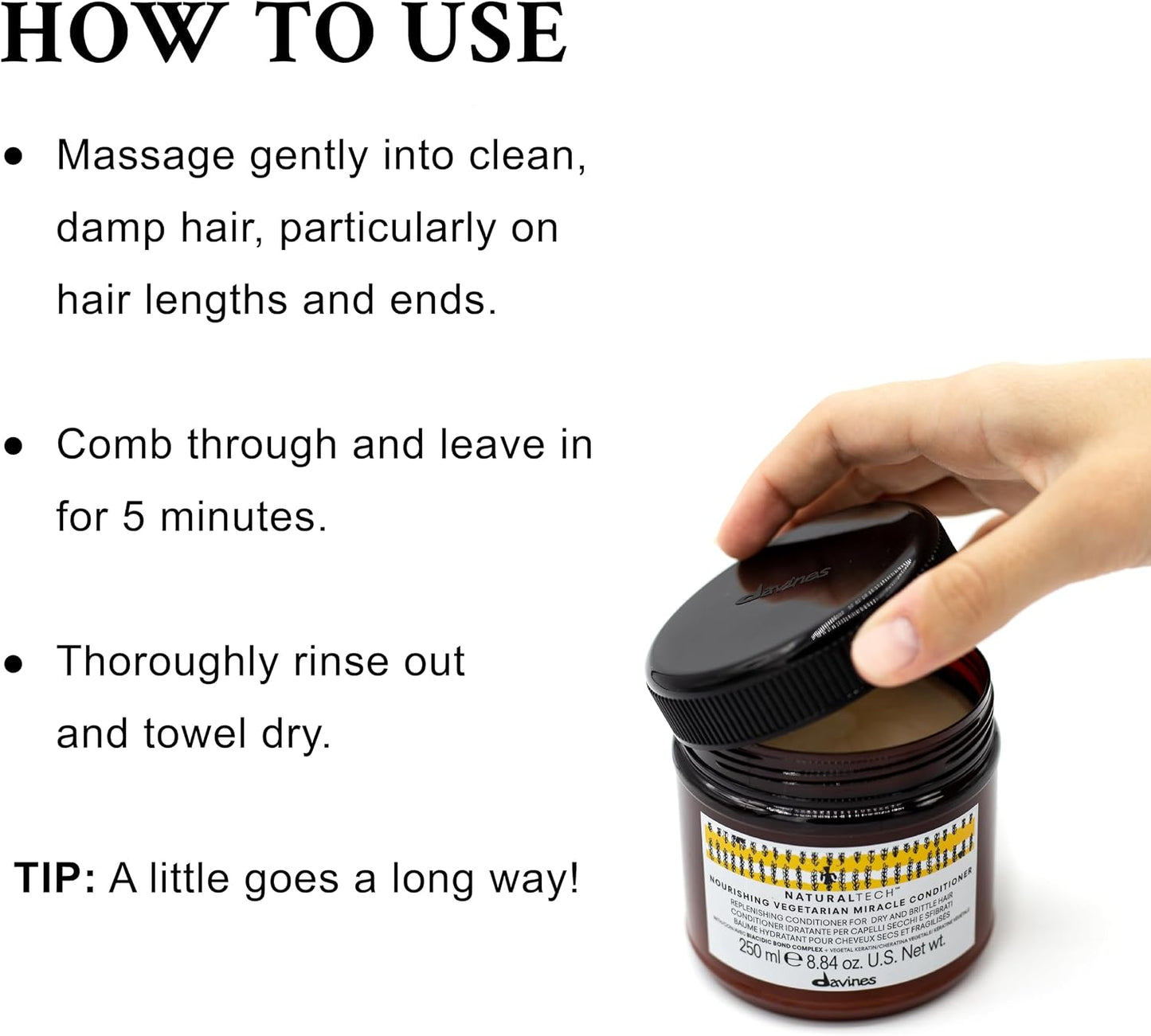 Davines Nourishing Vegetarian Miracle Conditioner 250 ml
