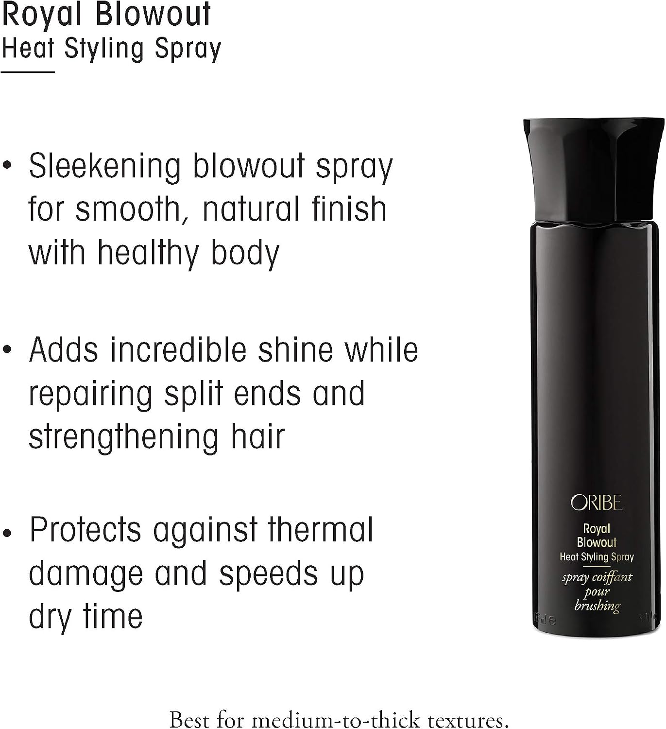 Oribe Royal Blowout Heat Styling Spray, 175ml