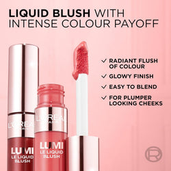 L'Oreal Paris Lumi Le Liquid Blush 10 ml, 625 Gold Pink