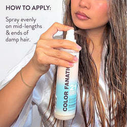 Pureology Color Fanatic Leave-in Conditioner | Hair Treatment and Detangler Spray | Smooths Frizz and Protects Hair Color From Fading | Heat Protectant | Vegan | 200ml