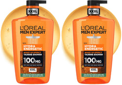 L'Oreal Paris Men Expert Pure Carbon 5-in-1 Body Wash & Shampoo XXXL 1L, Daily Shower Gel, for Cleansing Body, Face, Hair & Beard, Recyclable Bottle made of 100% Recycled Plastic