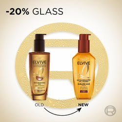 L'Oréal Paris, Hair Oil, Heat Protection, Increases Shine & Softness, Elvive Extraordinary Oil Extra Rich, 100ml