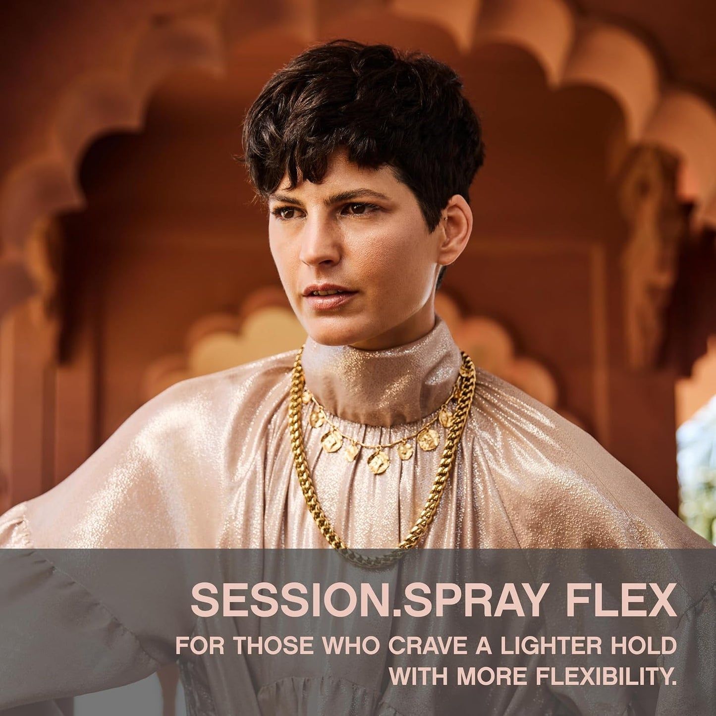 KEVIN.MURPHY SESSION.SPRAY FLEX Flexible Hair Styling Spray - For All Hair Types/Humidity Resistant - Lightweight Hold Hair Care with Botanical Elasticity Blend - 337 mL