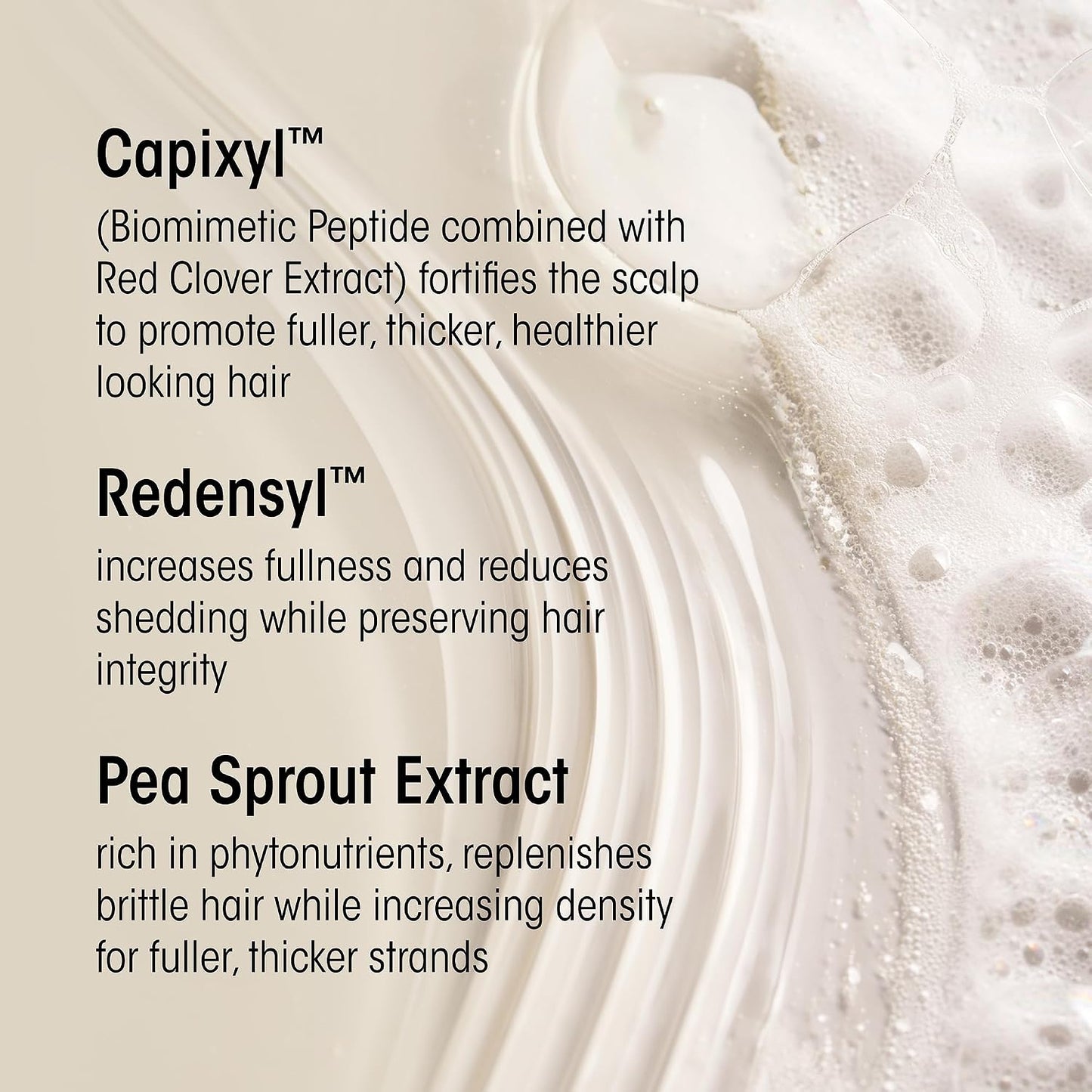 Oribe Serene Scalp Densifying Shampoo for Thinning Hair - Adds Volume, Body & Fullness for Thicker, Healthier Hair - Reduces Shedding & Stimulates Scalp - With Capixyl™ - 8.5 oz