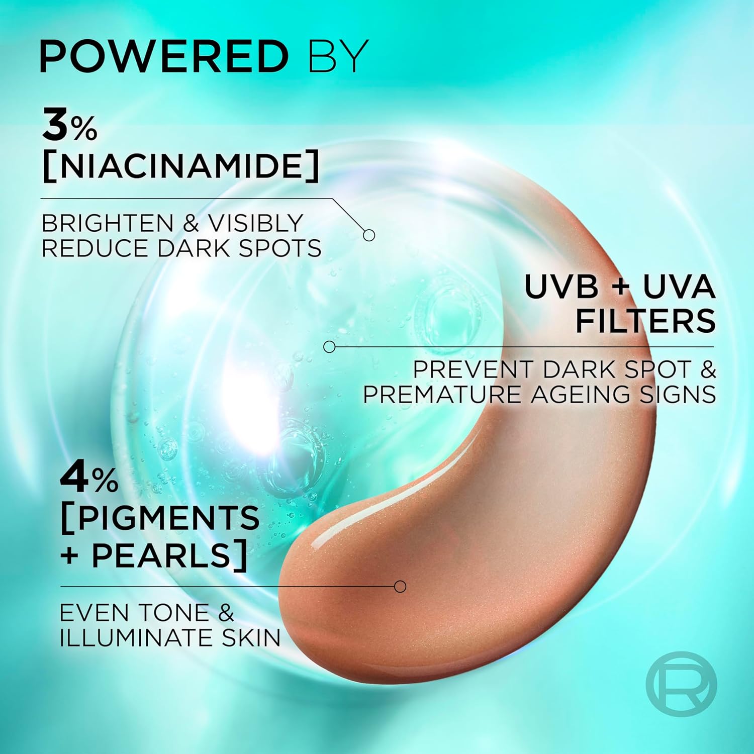 L’Oréal Paris Bright Reveal Tinted SPF 50 Daily Fluid Medium Sunscreen 50 ml