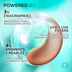 L’Oréal Paris Bright Reveal Tinted SPF 50 Daily Fluid Medium Sunscreen 50 ml