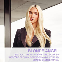 KEVIN.MURPHY BLONDE.ANGEL Toning Hair Conditioner - For Bleached, Brassy. Highlighted & Grey Hair - Purple, Colour-Safe & Moisturising Conditioner with Sunflower Seed & Brazil Nut Oils - 250 mL