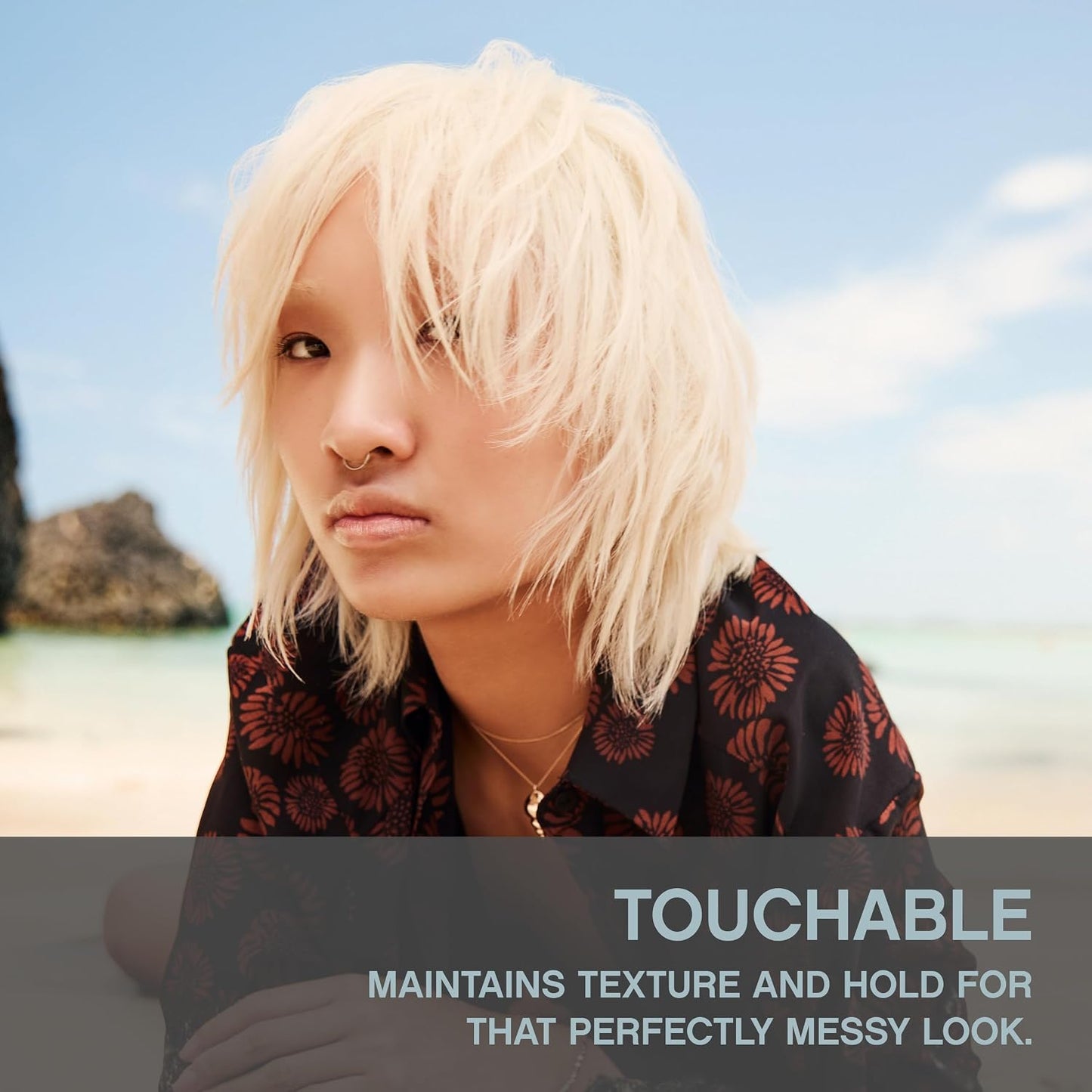 KEVIN.MURPHY TOUCHABLE Finishing Hair Spray Wax - For All Hair Types/Texture & Hold - Lightweight Hair Styling Spray With Hibiscus, Milk Thistle, Sea Lavender & Carrot Seed Oil - 250 mL