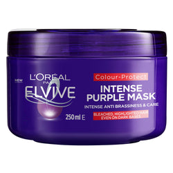 L'Oreal Paris Elvive Anti-Brassiness Purple Shampoo 200ml For Highlighted, Blonde And Grey Hair