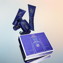 Oribe Supershine Discovery Hair Set - Travel Size Hydrating Shampoo (2.5 fl oz), Conditioner (1.7 fl oz) & Moisturizing Cream (1.7 fl oz) - Softens & Adds Shine - Smooths Frizz & Flyaways