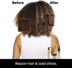 L’Oréal Professionnel Absolut Repair Golden Mask | Salon Grade Damage Repair & Provides Shine | With Quinoa & Proteins | For Fine to Medium, Dry, & Damaged Hair | 250ml