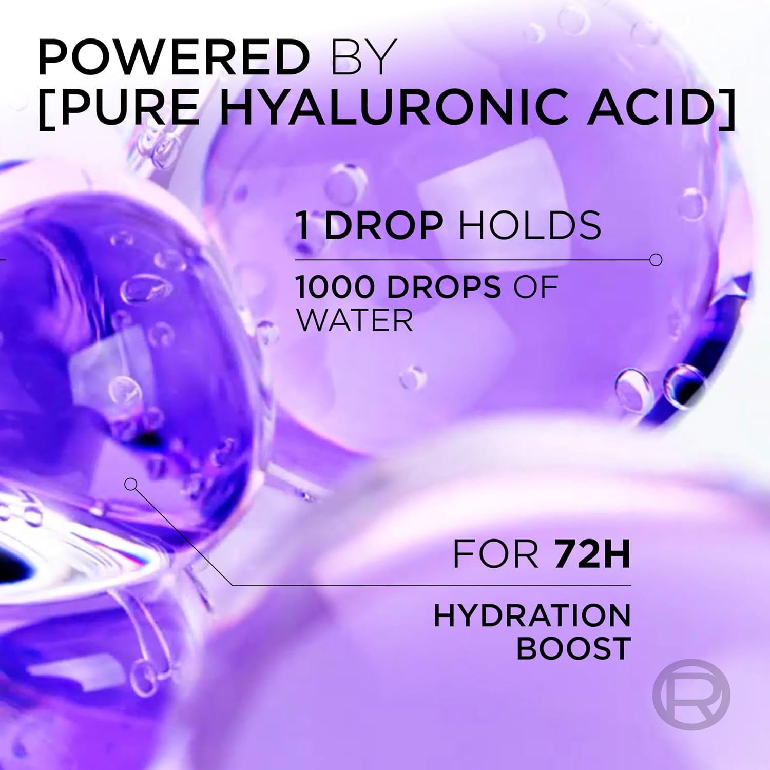 L’Oréal Paris Elvive Hyaluron Plump 72H Moisture Filling Hair Shampoo, for Dehydrated, Dry Hair, with Hyaluronic Acid, Deep Hydration, 800ml