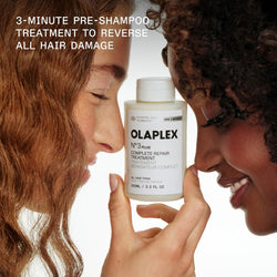Olaplex N°3PLUS Complete Repair Treatment: Pre-Shampoo Treatment | Repairs Damage & Reduces Future Breakage | 3 Minutes, 3 Bonds, 3X Stronger, 3X Softer | For Coily, Curly, Straight, and Wavy, 250 mL / 8.5 Fl Oz