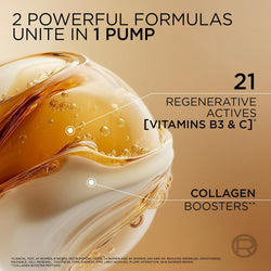 L'Oreal Paris Age Perfect Age Defying Le Duo Serum 30ml, with Collagen Booster Peptides, Vitamins B3 & Cg, for Instant Firmness, Visibly Reduced Wrinkles & Radiant Skin