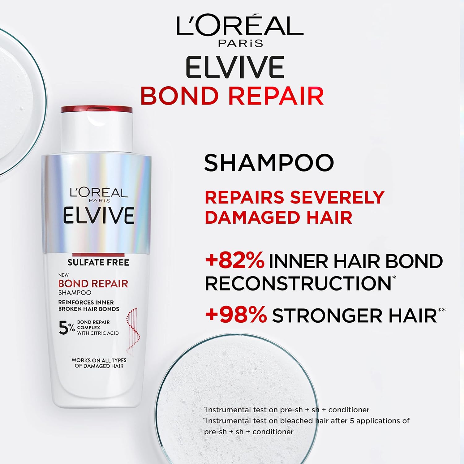 L'Oreal Paris Elvive Bond Repair Shampoo 200ml