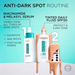 L’Oréal Paris Bright Reveal Tinted SPF 50 Daily Fluid Medium Sunscreen 50 ml