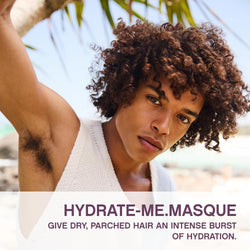 KEVIN.MURPHY HYDRATE-ME.MASQUE Deep Conditioning Hair Mask - For Normal to Dry Damaged Hair - Moisturising Hair Repair Treatment with Rose Hip & Baobab Seed Oil - 200mL/6.7oz