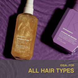 KEVIN.MURPHY SHIMMER.SHINE Leave-In Hair Repair Mist - For All Hair Types/Dry, Dull Hair - Hair Shine Treatment & Finishing Spray with Vitamins C & E, Baobab & Fruit Extracts - 100 mL