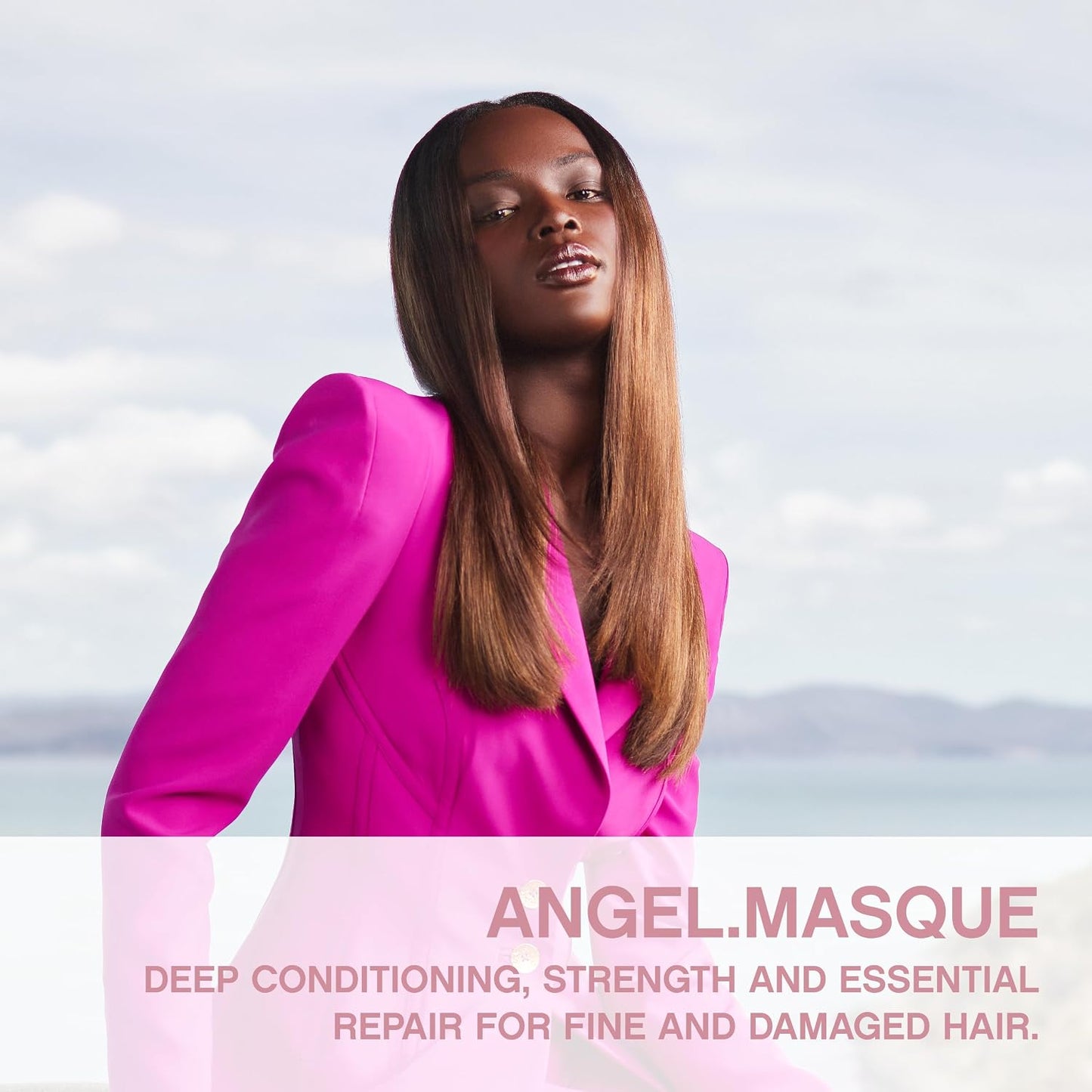 KEVIN.MURPHY ANGEL.MASQUE Deep Conditioning Hair Mask - For Fine, Damaged & Colour-Treated Hair - Strengthening & Repairing Sulphate-Free Treatment with Lotus & Bamboo, 200mL