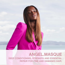KEVIN.MURPHY ANGEL.MASQUE Deep Conditioning Hair Mask - For Fine, Damaged & Colour-Treated Hair - Strengthening & Repairing Sulphate-Free Treatment with Lotus & Bamboo, 200mL