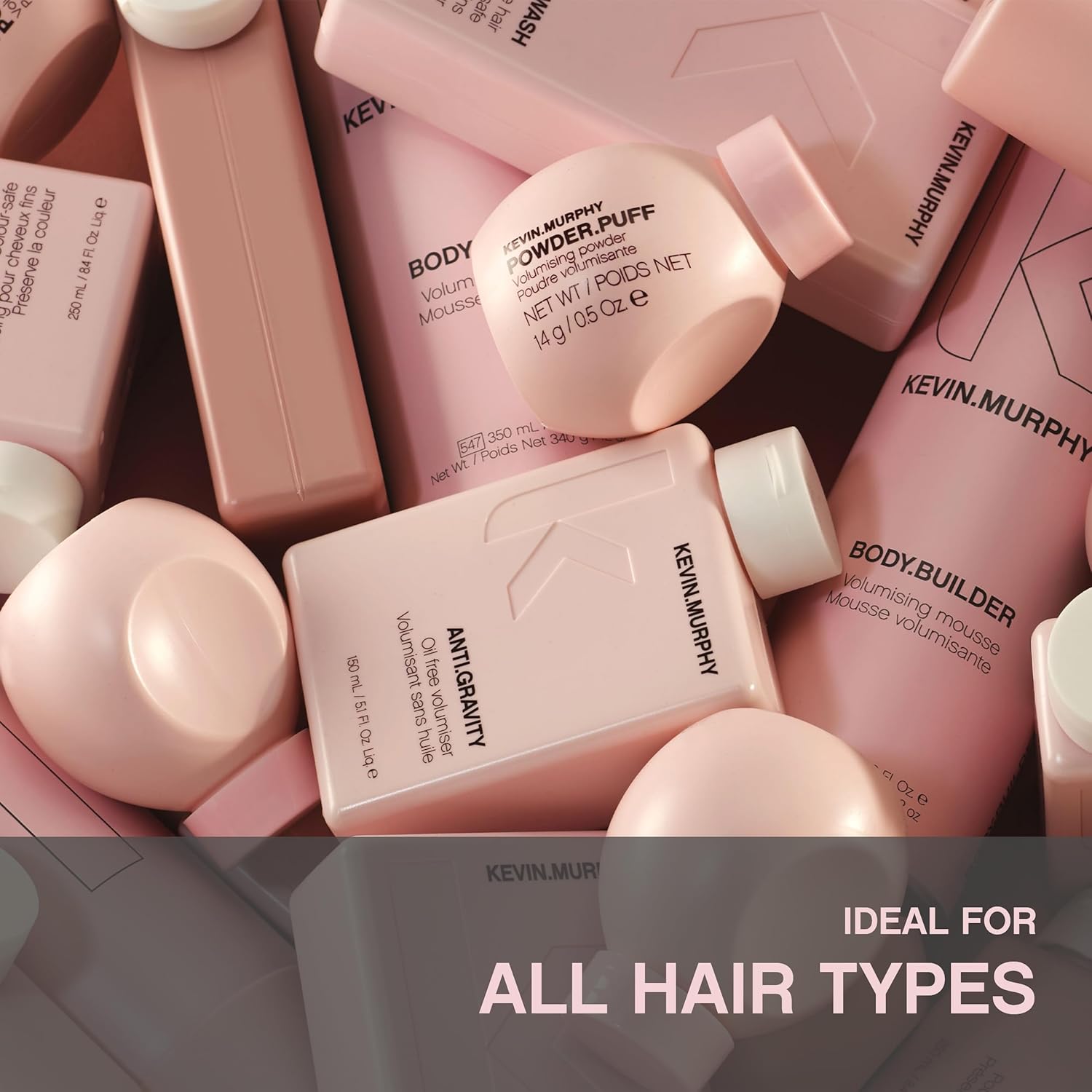 KEVIN.MURPHY ANTI.GRAVITY Volumising & Texturising Hair Lotion - For All Hair Types/Fine & Flat Hair - Weightless Hold, Boosts Body, Reduces Frizz & Adds Shine, 150mL