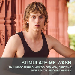 KEVIN.MURPHY STIMULATE-ME.WASH Thickening Clarifying Shampoo - For Thinning or Weak Hair & Scalp Cleansing - Sulphate-Free Formula With Camphor, Bergamot & Black Pepper - 250 mL