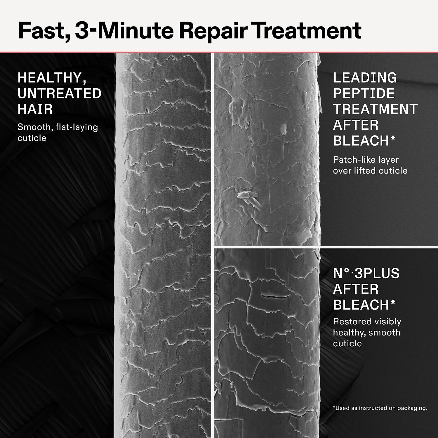 Olaplex N°3PLUS Complete Repair Treatment: Pre-Shampoo Treatment | Repairs Damage & Reduces Future Breakage | 3 Minutes, 3 Bonds, 3X Stronger, 3X Softer | For Coily, Curly, Straight, and Wavy, 250 mL / 8.5 Fl Oz