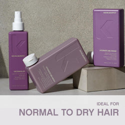 KEVIN.MURPHY HYDRATE-ME.WASH Hydrating Shampoo - For Dry, Dull & Colour-Treated Hair - Sulphate Free Colour Protect Professional Hair Shampoo with Kakadu Plum, Bergamot & Vitamins - 250 mL