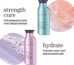 Pureology Strength Cure Conditioner | For Damaged, Color-Treated Hair | Softens & Strengthens Hair | Sulfate Free | Vegan | 266ml