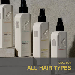 KEVIN.MURPHY BLOW.DRY EVER.SMOOTH Sulphate-Free Heat Protectant Spray - For All Hair Types - Anti-Frizz Volumising Blow Dry Styling with Wood Bark Complex & Cypress - 150mL
