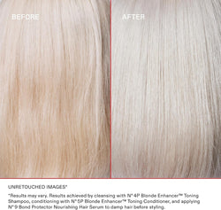 Olaplex No. 4P Blonde Enhancer Purple Toning Shampoo, Repairs, Hydrates, & Brightens All Blonde, Lightened, & Grey Hair, 250ml