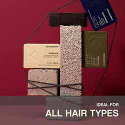 KEVIN.MURPHY SUPER.GOO Hair Styling Gel - For All Hair Types/Curl Enhancing - Strong Hold, Natural Finish, Sculpting Professional Hair Gel with Green Tea & Bamboo Extracts - 100 g