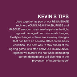 KEVIN.MURPHY YOUNG.AGAIN.WASH Moisturising Shampoo - For Ageing, Dry & Damaged Hair - Sulphate Free Luxury Hair Repair with Amino Acids, Baobab & Lotus Flower Extract - 250 mL