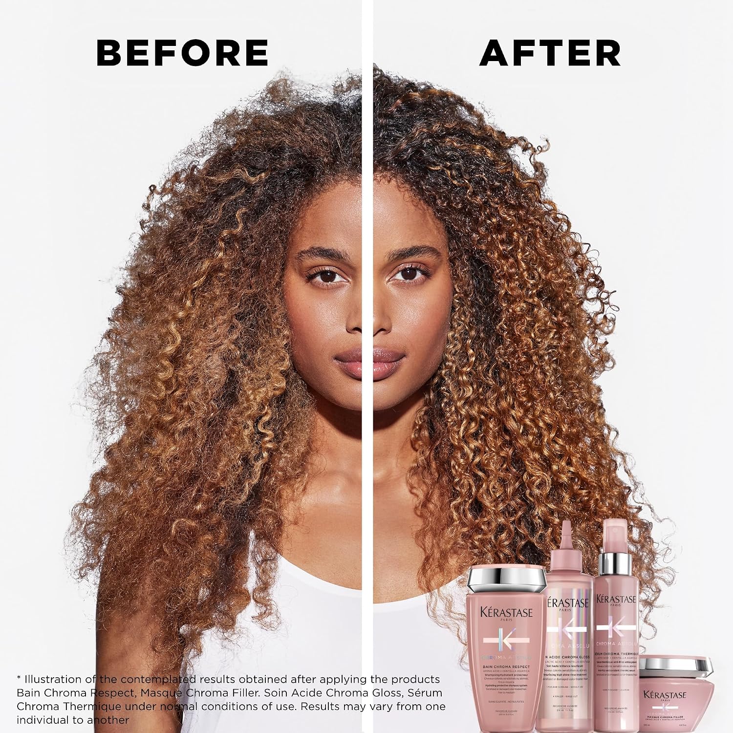 Kérastase Chroma Absolu Respect Shampoo – Professional Hair Care for Shine, Repair & Smoothness 500ml