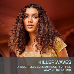 KEVIN.MURPHY KILLER.WAVES Curl Enhancing Daily Hair Spray - For Fine, Wavy & Curly Hair/Frizz Control - Curl Defining & Styling Spray with Baobab Seed Extract - 150 mL