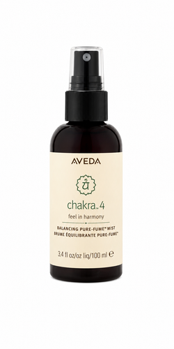 Aveda Chakra 4 Balancing Pure-Fume Mist Harmony for Unisex 3.4 oz Body Mist, 100 ml
