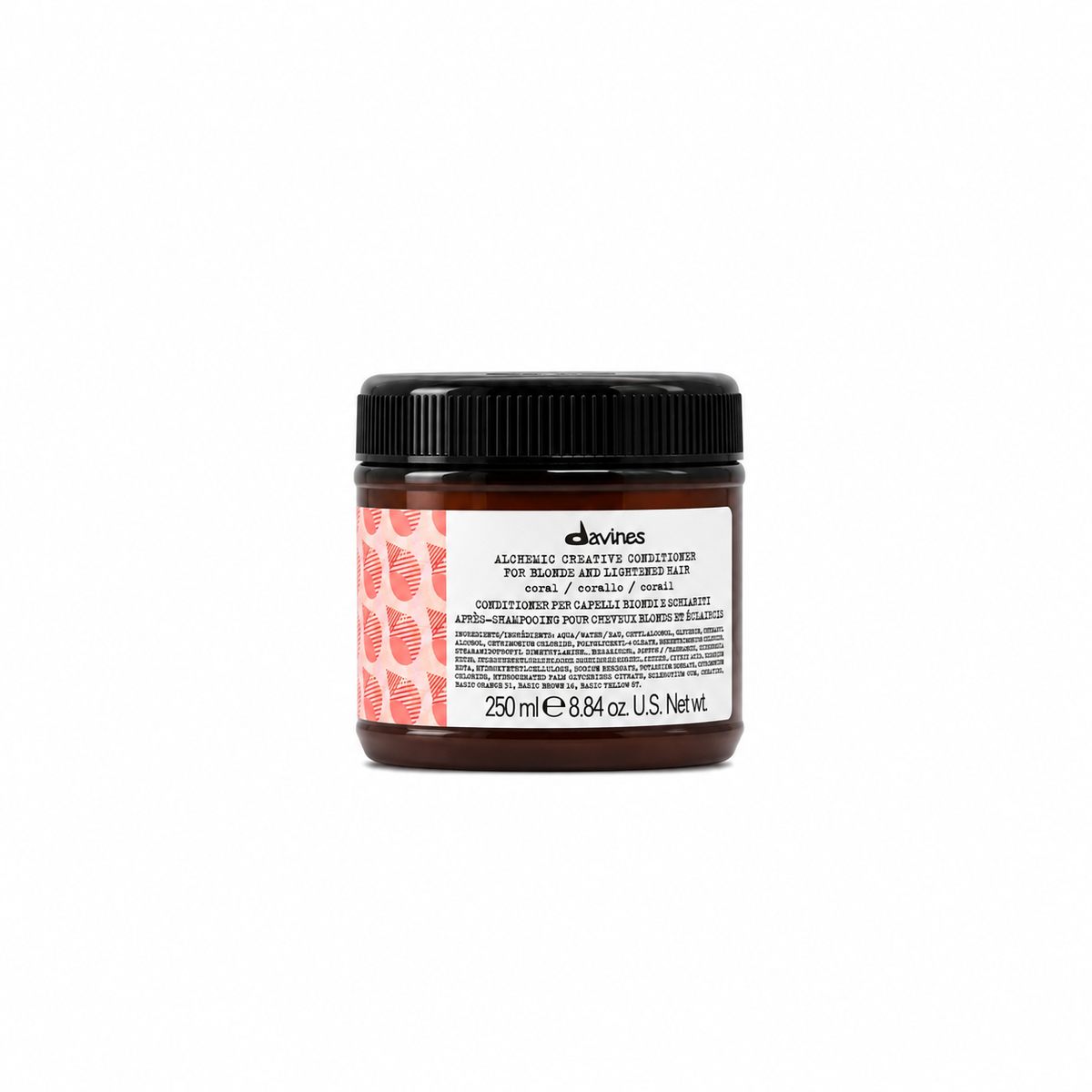 Davines Alchemic Coral Color Enhancing Conditioner