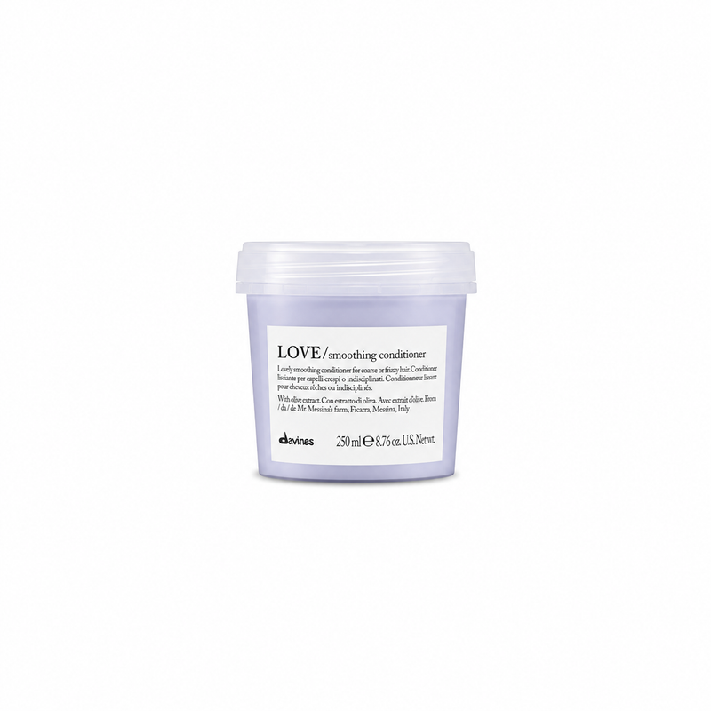 Davines Love smoothing conditioner for coarse or frizzy hair, 250 ml, smoothing conditioner for frizzy hair, New Formula 2022