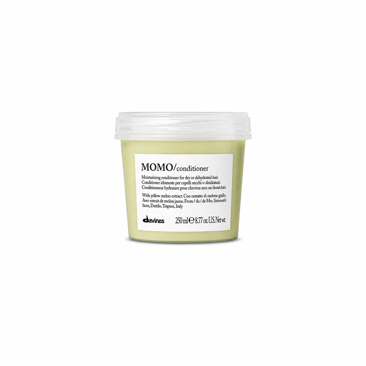 Davines MOMO Conditioner, Hydration And Detangling Formula For Soft And Silky Hair